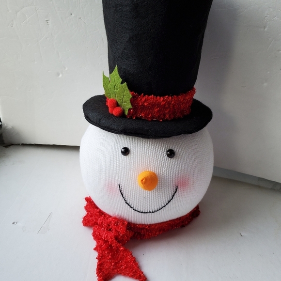 14 inches Snowman ⛄ Tree Topper - Picture 2 of 4
